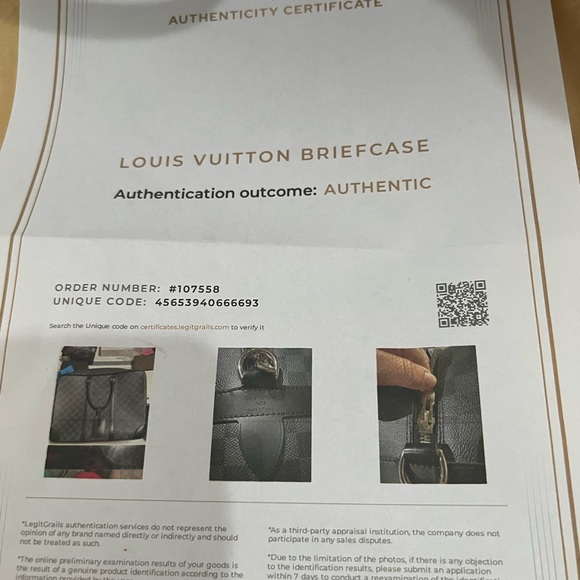 Louis Vuitton Damier briefcase like new - Picture 15 of 16